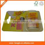 Transparent Mini Plastic Sticky Note Pad