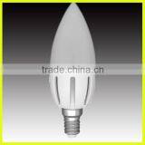 Dimmable High Lumen B35 C37 Led Candle Light 5W 470LM E14 Lamp Base thumbnail-1
