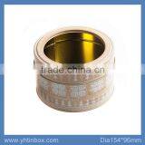 Cosmetic Round Tin Box With Window thumbnail-1