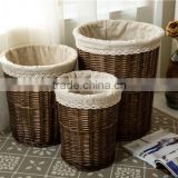 Willow Laundry Baskets,Wicker Hamper,Very Competitive Price,Good Quality