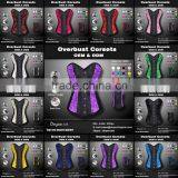 Sexy Super Plus Size Corset Shaper Type Steampunk Corset Gothic Corset thumbnail-2