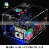 PC-C740 QDIY Deluxe Transparent Plastic Computer Case