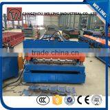 New Condition and Tile Forming Machine Type Galvanized Steel Roof Tile Roll Forming Machine thumbnail-4