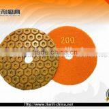 diamond metal and resin pad for grinding concrete floor