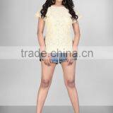 Kintted Reschel Jacquard Tops thumbnail-3