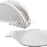 Personalized Handmade Color Glazed Decorative Large Napkin Holder Set