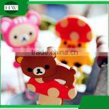 Office Stationery Personalized Rubber Meta Cartoon Animal Paper Clip Holder thumbnail-5