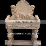 Yellow Marble Bathroom Wash Basin thumbnail-1