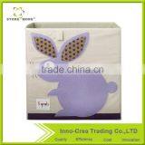 Store More Non-woven Storage Bin, Kids Collapsible Fabric Storage Box, Toy Foldable Storage Box thumbnail-2