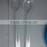 Salad Fork and Spoon , Plastic Pasta Fork and Spoon Set , Spaghetti Food Fork thumbnail-2