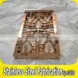 Customed Modern Stainless Steel Decorative Window Grill Design thumbnail-3
