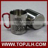 Promotional Print Mug Cup With Hook, Custom Printed Stainless Steel Mug thumbnail-6