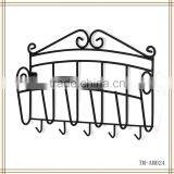 Hot Sale Twist Black Wall Mount Key Holder thumbnail-2