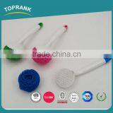 New Style Kitchen Polyester Fiber Scrubber With Handle