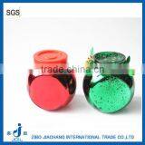 Globe Acid Etch Colored Apple Juice Jar for Decoration thumbnail-1