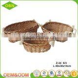 Home Sundries Storage Basket Craft Decorative Willow Baskets thumbnail-1
