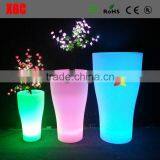 Outdoor Garden Colored Square Plastic Flower PotsGD128 thumbnail-2
