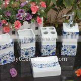 5pcs Square Ceramic Bathroom Sets thumbnail-2