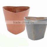 Decorative Garden Clay Flower Pots Wholesale/ 20 Years Lifetime/ Lightweight/ UV Protection/ Eco-friendly thumbnail-1