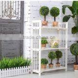 Solid Wood Indoor or Outdoor Flower Shelf Rack thumbnail-2