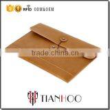 Personalised Women Leather Envelope Clutch Bag Custom Hand Bags thumbnail-3