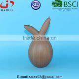 BSCI Audit Factory EASTER Decorative Lovely Bunny, Brown Ceramic Rabbit thumbnail-5