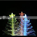 Craft Artificial LED 7colors Changing Fiber Optic Christmas Tree Decoration thumbnail-3