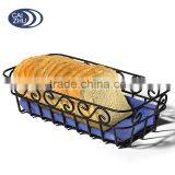 Diversified Scroll Metal Wire Bread Proofing Basket, Black thumbnail-2