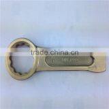 DIN7444 Ring Slogging Spanner 14~185mm Hammer Striking Box Wrench Alloy Hand Tools thumbnail-5