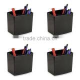 Best Selling High Quality Office Large Three-Tiered Pencil Cup, Black thumbnail-4