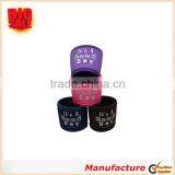 Hot Selling Simple Pattern Neoprene Reusable Cup Sleeves Brown Purple Blue and Pink Colored Cup Sleeves thumbnail-5