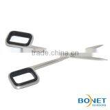 SEM0014 4-3/4'' Stain Polished Blades Square Handle Nose Hair Scissors thumbnail-5