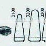 Tungsten Carbide Tipped End Mill Burrs for Aluminium Cutter--ball Nosed Cone(0966)