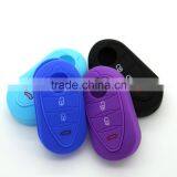 Factory Wholesale Plastic Leather Car Key Case Silicone Rubber Car Key Cover for Alfa Romeo thumbnail-2