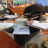 Air pressed heat press sublimation machine for tshirt dye sublimation