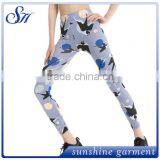 KX023 Women's Novelty Leggings With Milky Silk 92%polyester 2017 thumbnail-4