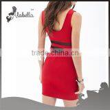 Mesh Panel Bodycon Dress of 2015 Hot Selling Fashion Dress for Women thumbnail-6