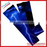 Fashion Striped Arm Sleeves Cover UV Sun Protection for Cycling Basketball, Golf, Football thumbnail-6