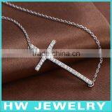 Silver Long Necklace thumbnail-1