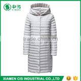 New Stylish Warmful Ultralight Ladies Long Down Filled Jacket for the Winter thumbnail-1