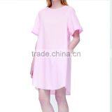 Latest Casual Design Sexy Night Pink Colour Dress thumbnail-1