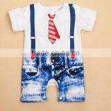 100% Cotton Short Baby Romper Wholesale thumbnail-6