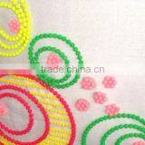 White Neon Pillow, White Neon Beads Pillow, White Decorative Pillow, White Sofa Toss, White Throw Pillow, thumbnail-4