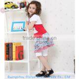 Pretty Fashion Summer Girl Dress 4pcs Set With Ready Stock Girls Fashion Sets thumbnail-4