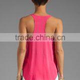 Women's 100% Rayon Pocket Shirting Tank thumbnail-2