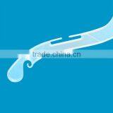 Factory Price Plastic Transparent Clothing Top Hanger thumbnail-3