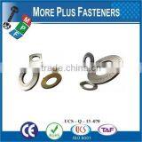 Taiwan Stainless Steel 18-8 Copper Brass Aluminum Brass Double Spring Washer Conical Lock Washer Standard Spring Washer thumbnail-2