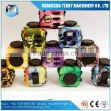 Camouflage Magic Silicone Fidget Cube for Gifts and Stress Relief thumbnail-1