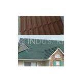 Stone Chips Colour Steel Roof Tiles Zinc Coated , EN10142 Corrugated Metal Roofing thumbnail-1