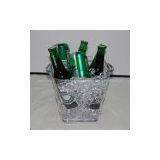 Wine Ice Bucket, Clear Ice Pail thumbnail-1